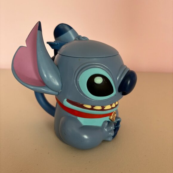 Lilo & Stitch Disney Stitch Mug Cup Disney on Ice Flip Top Lid Children Cup - Picture 2 of 11